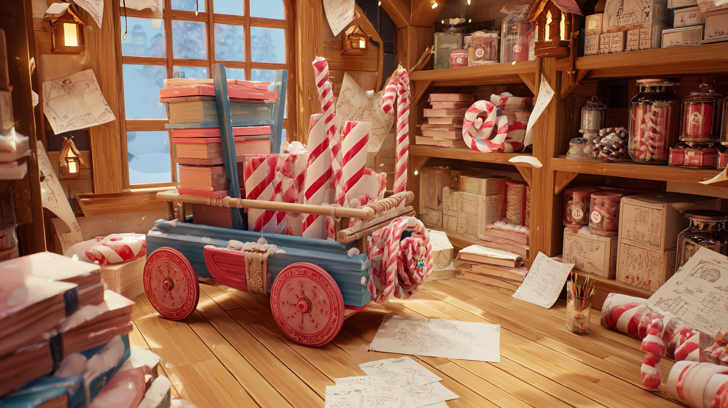 Behind the Blueprint: The Tale of the Tumbling Tinsel Trolley
