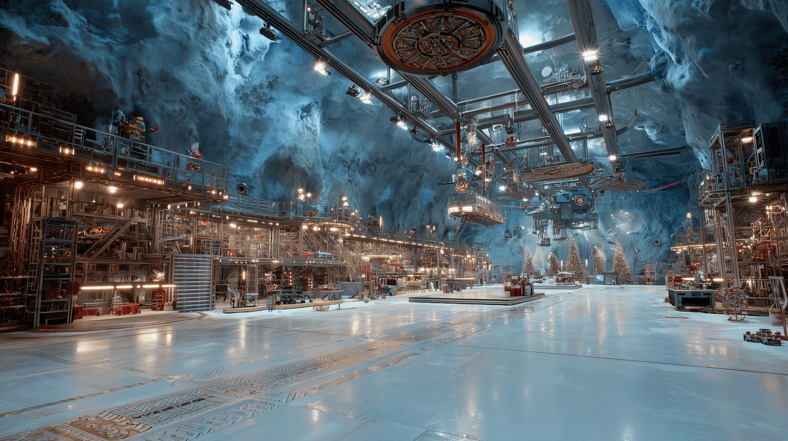 Behind the Scenes at Hangar Bay Frost: Will Santa’s Sleigh Be Ready by July?