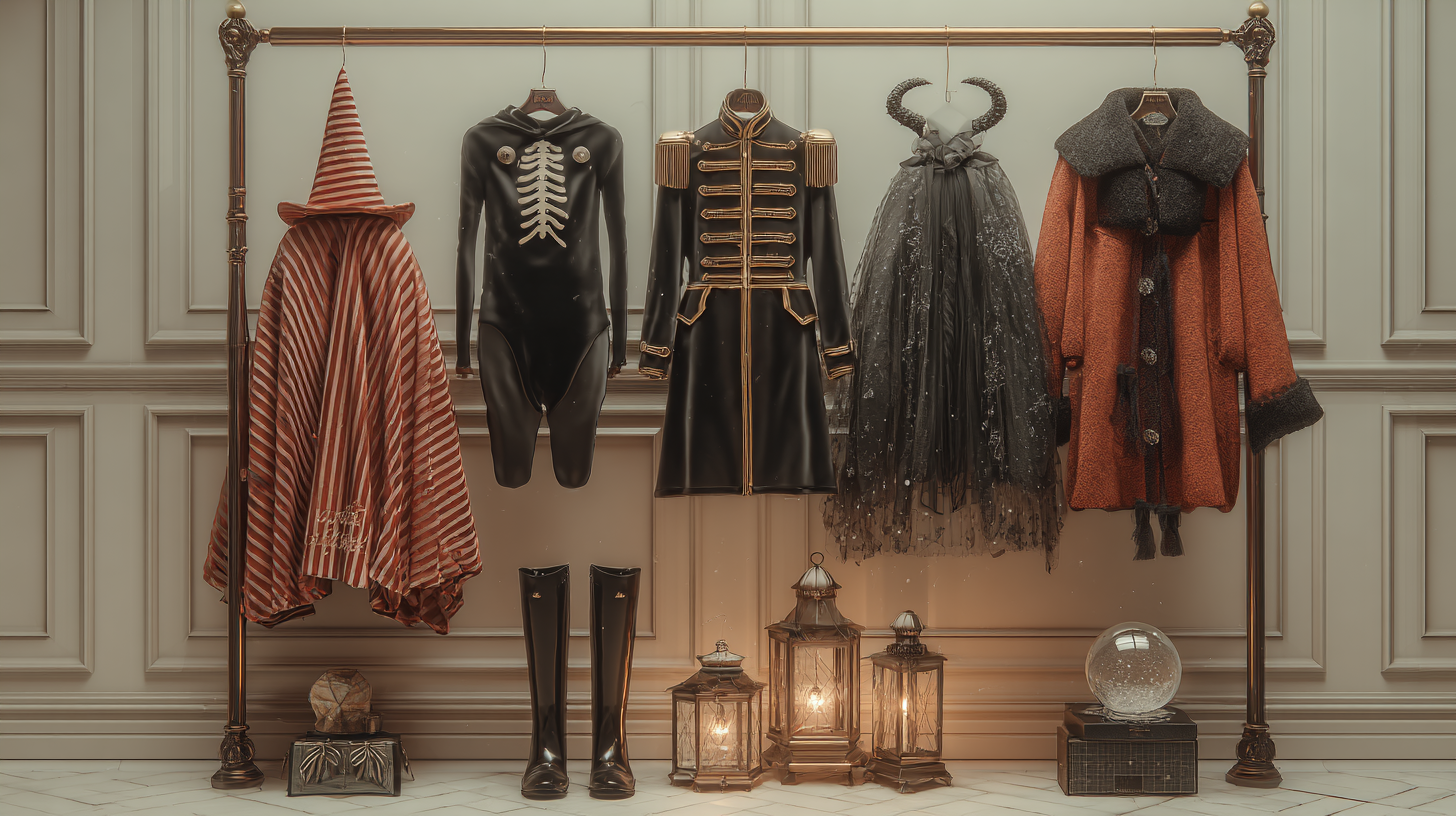 Hallow-Jingle Couture: Costumes That Spliced Halloween with Christmas