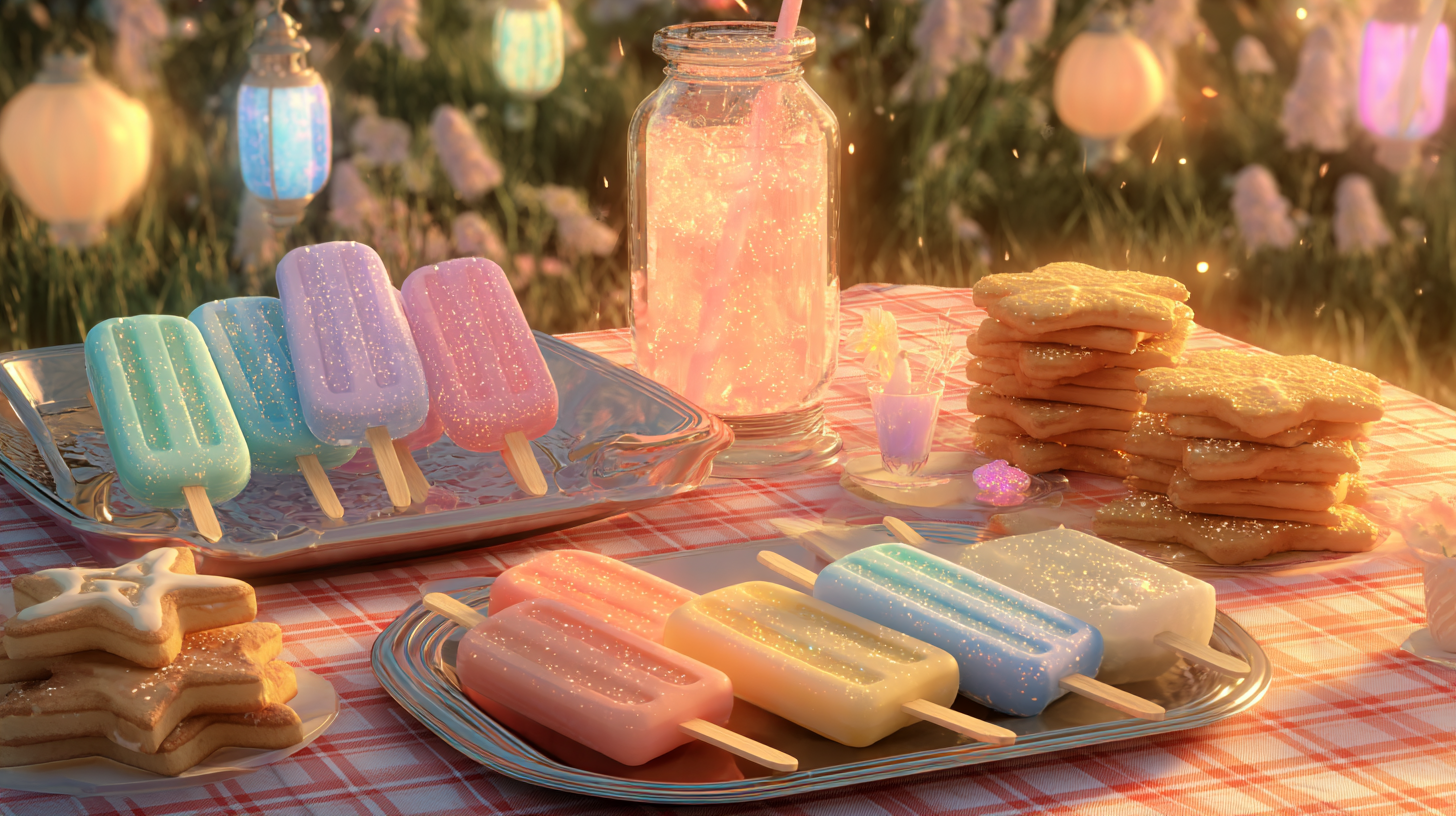 Midnight Sun Sparkler Picnic Dazzles Under a Sky That Never Sleeps