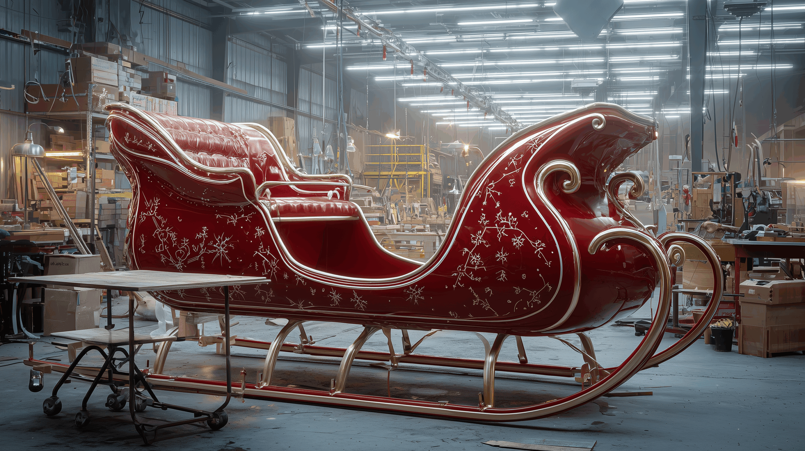 Santa’s Sleigh Grounded for Mid-year Tune-up: Reindeer Flight Training Halted