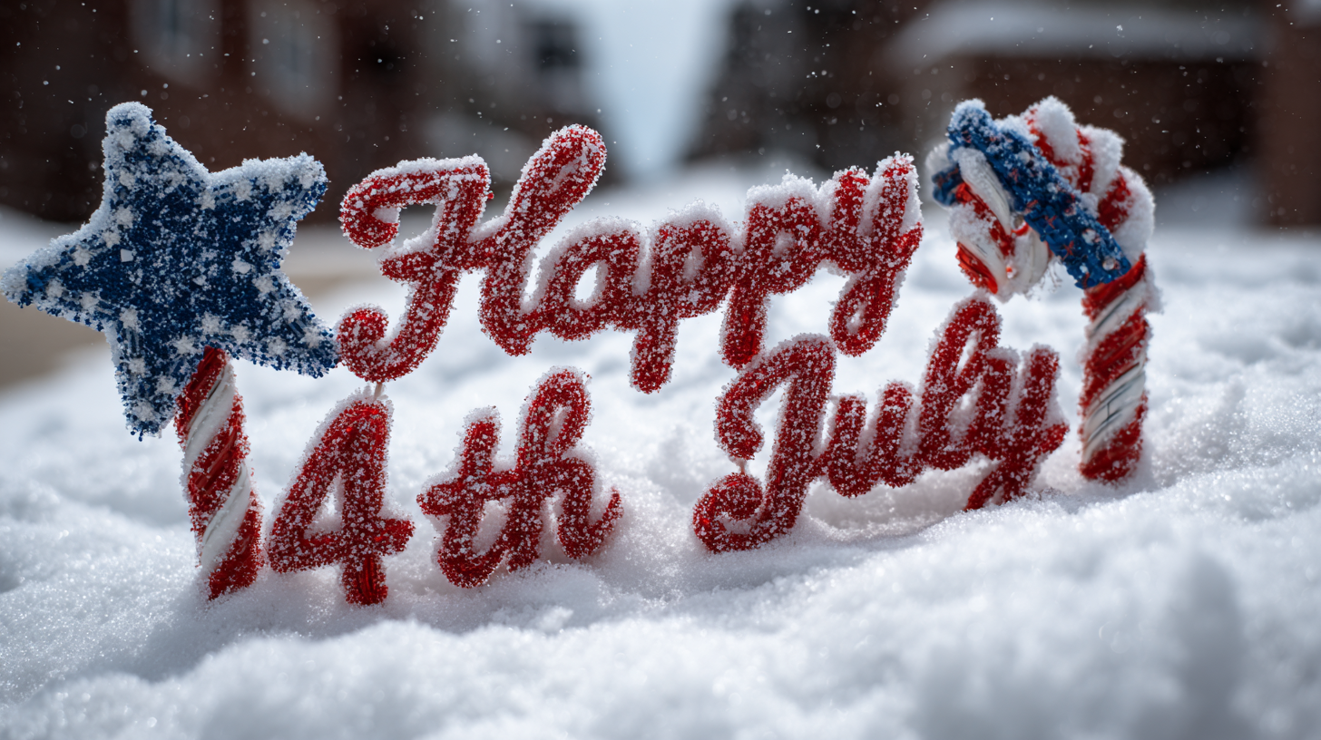 Stars, Stripes & Snowflakes: A Very North Pole Fourth