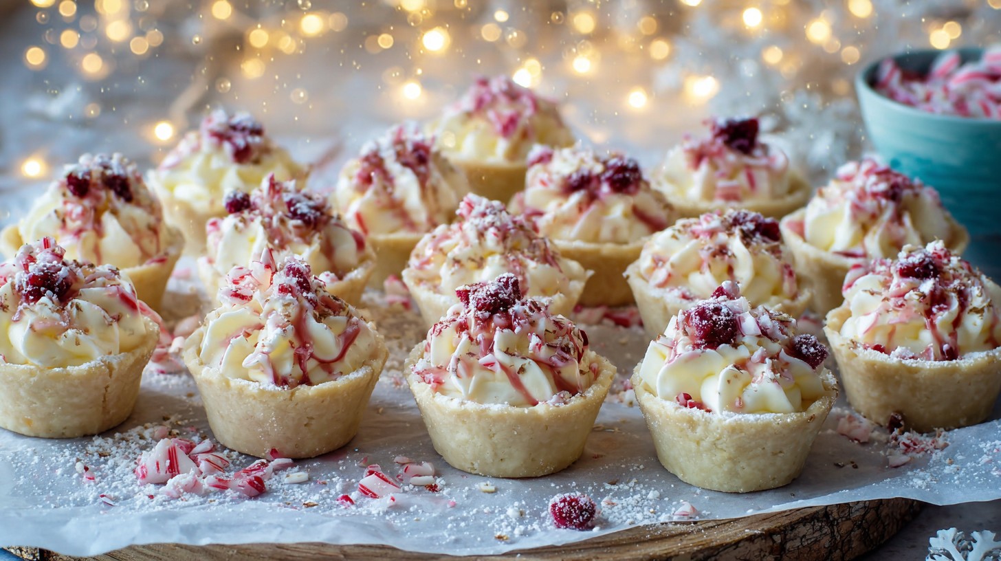 Sugar and Spice Spotlight: Frostberry Lemonade Snow Cream Tartlets