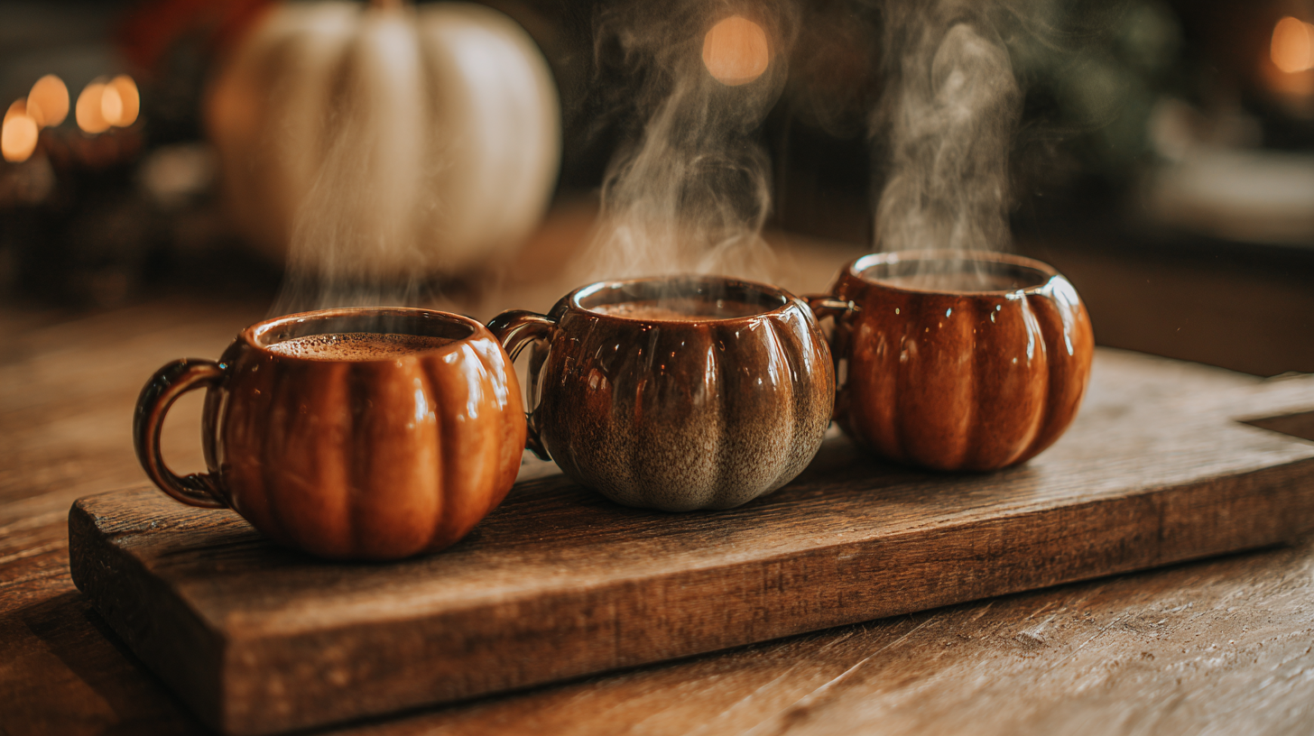 “Haunted Cocoa Flight” — Three Bewitching Brews for Halloween Week