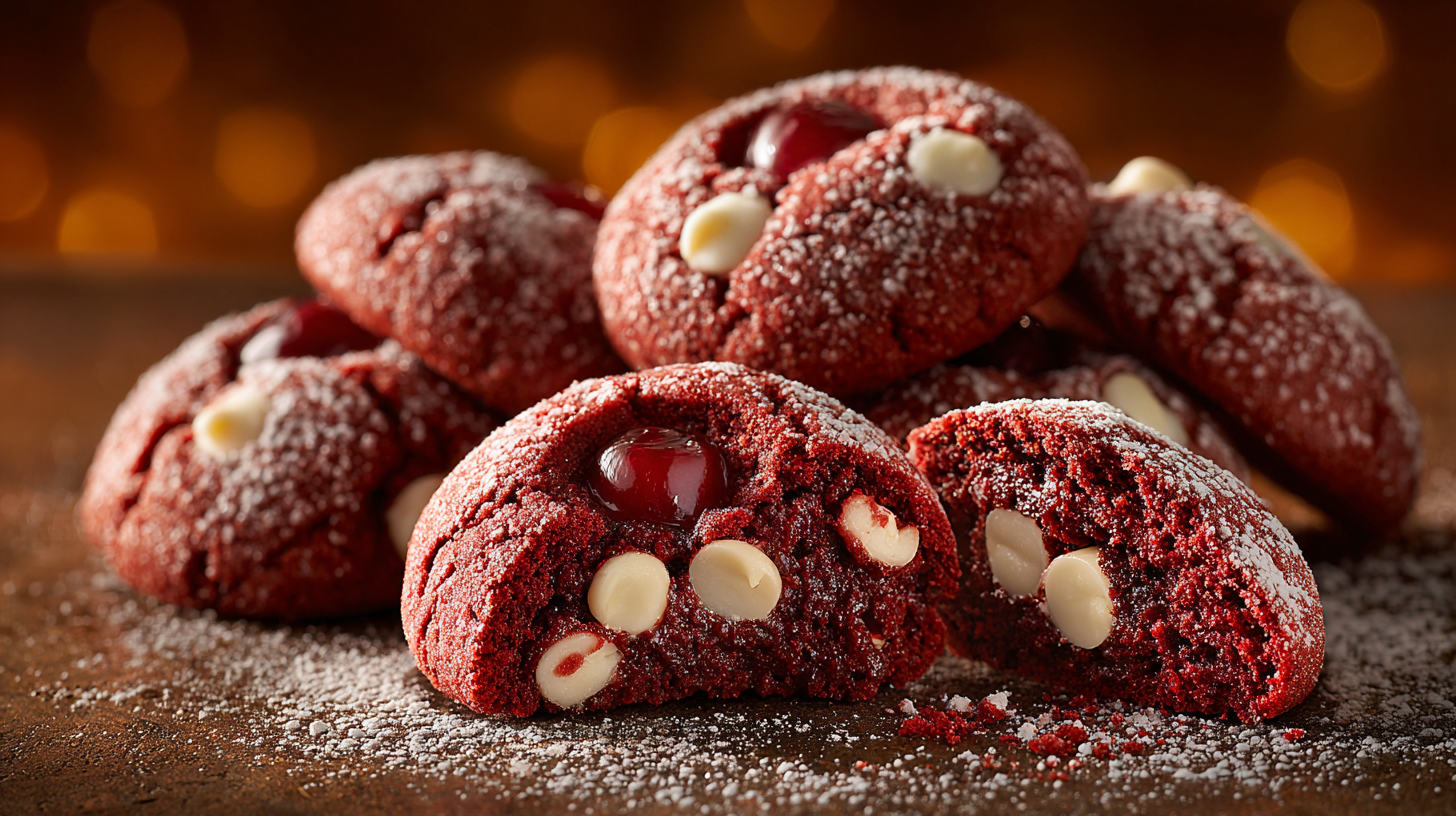 The 12 Cookies of Christmas — Cookie #3: Rudolph’s Red Velvet Rounds