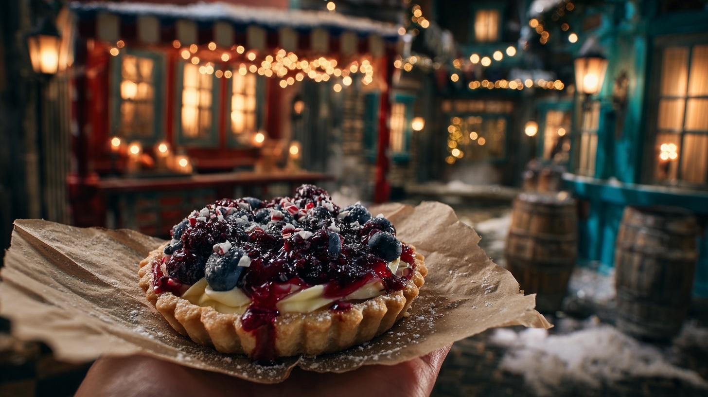 The Firecracker Frost Tart Brings a Little July Fourth Sparkle to Peppermint Plaza