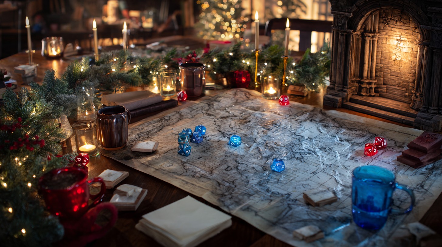 The Tinsel Tabletop: Party Reaches Door, Opens Meeting Instead