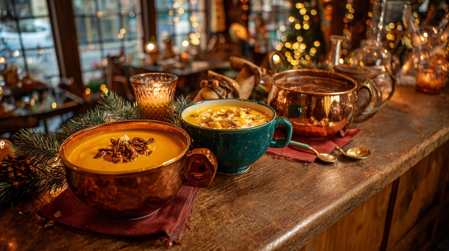 The Warming Cauldron Cafe's First Soups of Sweater Season