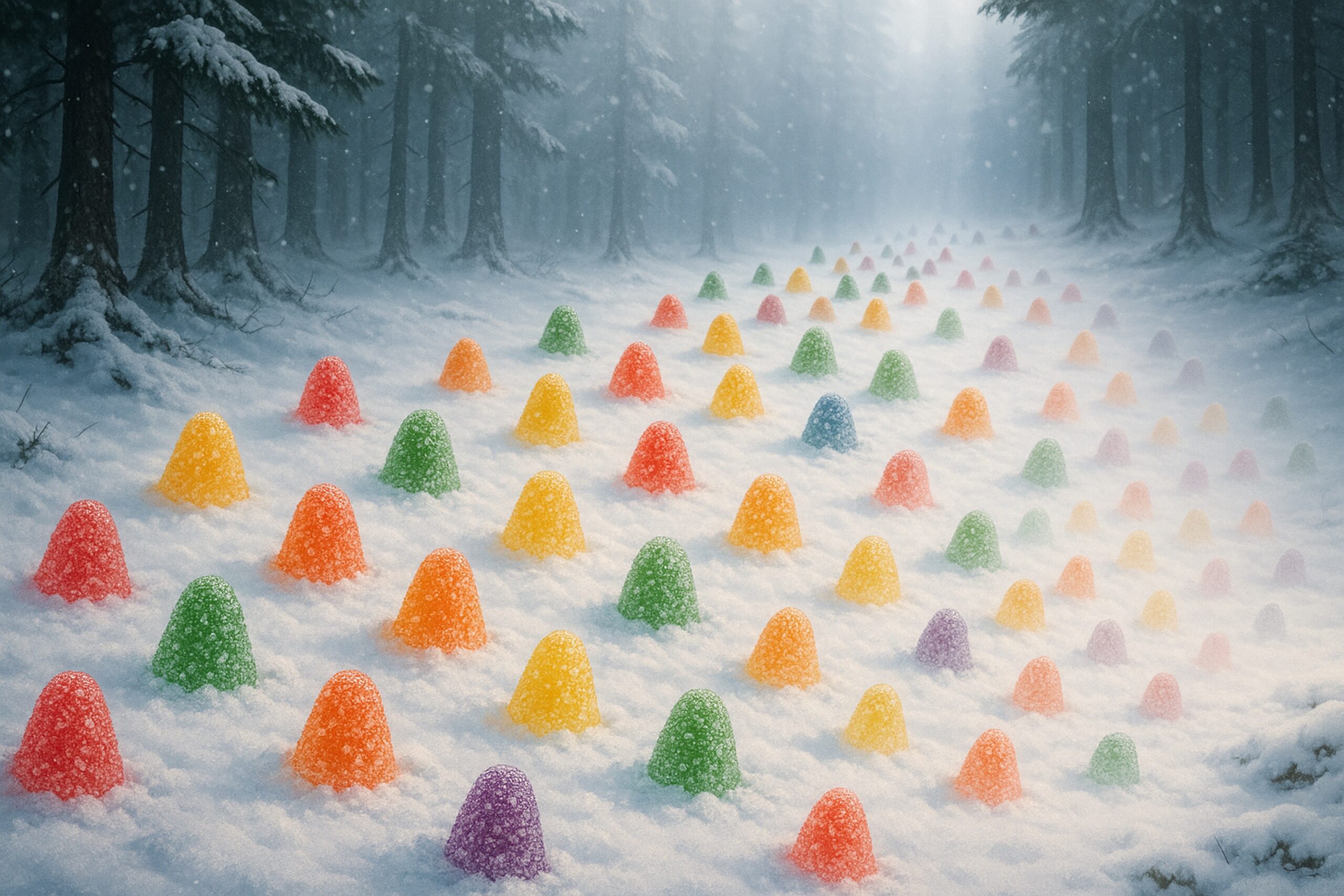 The Great Gumdrop Migration Mystery