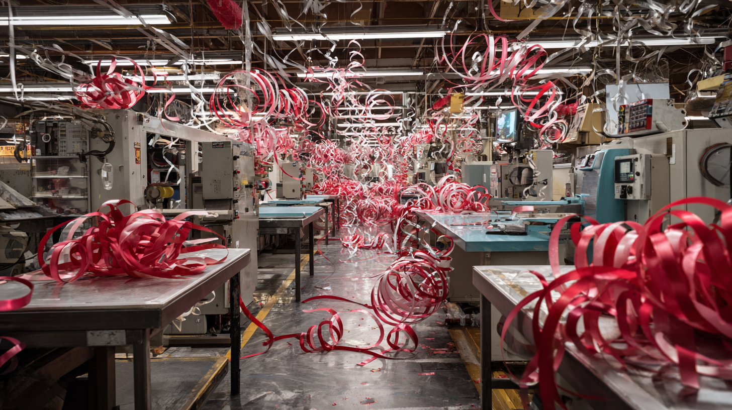 “The Great Ribbon Jam of 2025 — Chaos in the Wrapping Division”